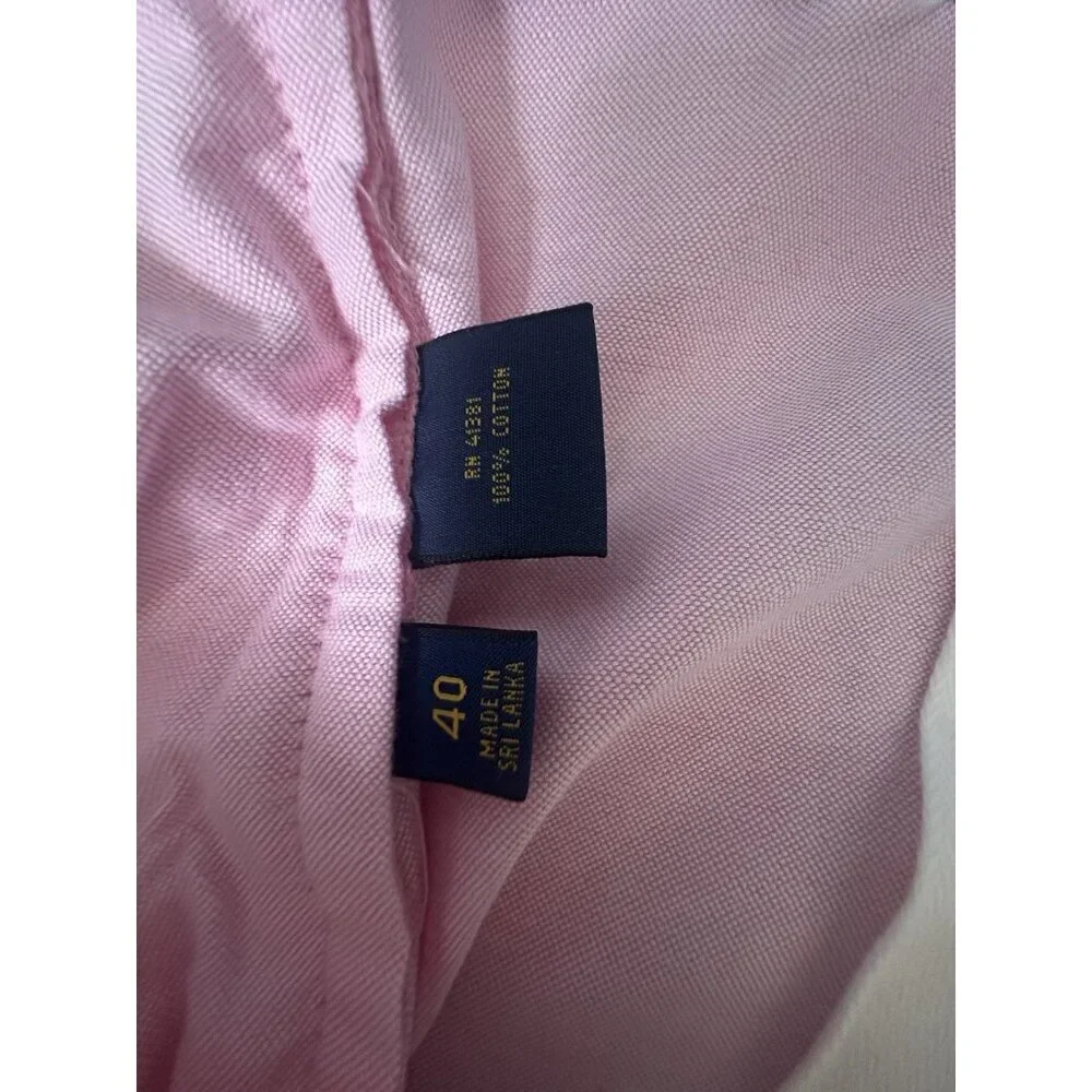 Polo Ralph Lauren Shorts Mens Size 40 Pink Chino Golf Short Preppy Cotton Casual